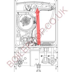 87161066880 - WORCESTER - Greenstar RI - Greenstar 15 RI HE - Control Sensor